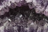 Sparkly, Purple Amethyst Geode - Uruguay #276808-1